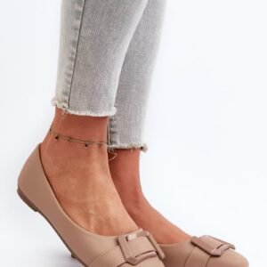 Baleriny Model Cadwenla 9988-69 Dark Beige - Step in style