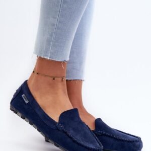 Mokasyny Model Amrutia DF937 Navy - Step in style