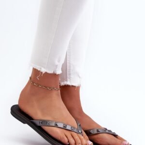 Sandał Japonki Model Zaxy JJ285297 Grey/Back - Step in style