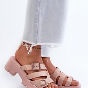 Sandał Klapki Model Zaxy NN285044 Light Pink - Step in style