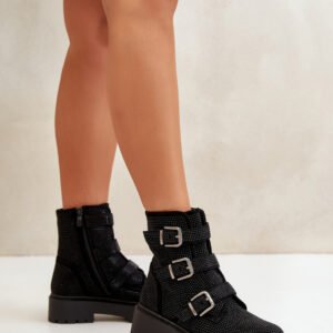 Botki Model Ciascia HB-277 Black - Step in style