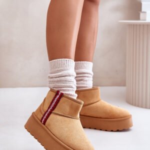 Śniegowce Model Lomessa 20221 Camel - Step in style