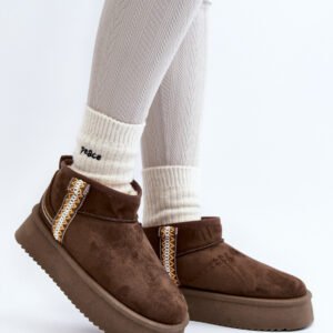 Śniegowce Model Udra UA-1833 Dark Green - Step in style