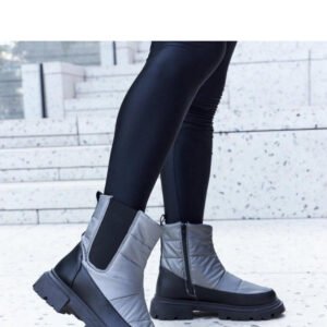 Szare ocieplane śniegowce Galvani - Solea