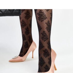 Beżowe szpilki o satynowym wykończeniu z cyrkoniami Clemente - Solea