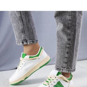 Zielone damskie sneakersy Marcella - Solea