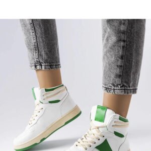 Zielone sneakersy za kostkę Robin - Solea