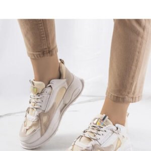 Beżowe sneakersy Mansfield - Solea