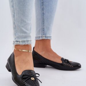 Baleriny Model Amepitrea ASA222-11 Black - Step in style