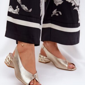 Sandały Model CheBello 4724 Gold - Step in style