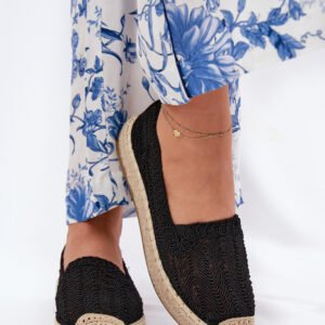 Espadryle Model Vinceza 17392 Black - Step in style