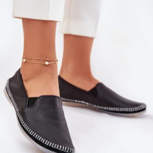 Baleriny Model Maciejka T3512-71 Black - Step in style