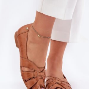 Baleriny Model Maciejka 06908-29/001-1 Brown - Step in style