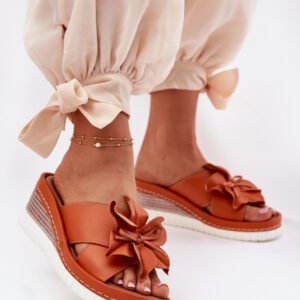 Sandał Klapki Model Artiker 52C0505 Orange - Step in style