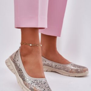 Baleriny Model Leaneila 25PB18-8199 Gold - Step in style