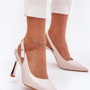 Szpilki Model Rivori LE116P Light Beige - Step in style