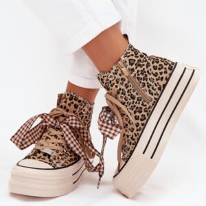 Trampki Model Mavara 25SP26-9155 Panterka - Step in style