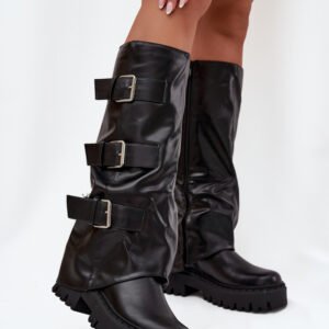 Kozaki Model Isavine WZ-112 Black - Step in style