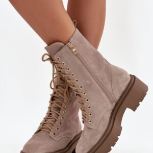 Workery Model Zazoo 4213 Beige Zamsz - Step in style