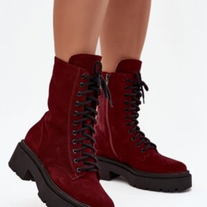 Workery Model Zazoo 4213 Bordo - Step in style