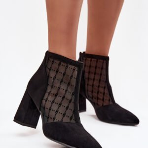 Botki Model DA LZ52-944 Black - Step in style