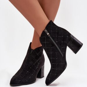 Botki Model DA MR52-133 Black - Step in style