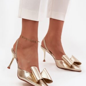 Szpilki Model Eklevia UC-158 Gold - Step in style