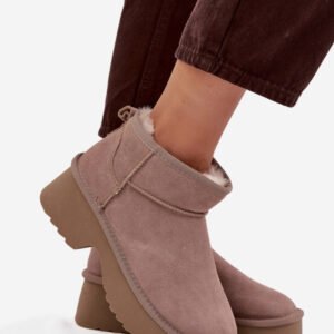 Śniegowce Model Milora W5878 Khaki - Step in style