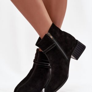 Botki Model DA CR52-651 Black - Step in style