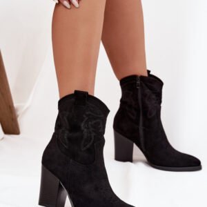 Botki Model Carissa 8110 Black - Step in style