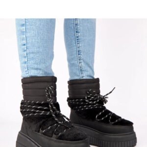 Śniegowce Model Lydia ZH16 Black - Solea