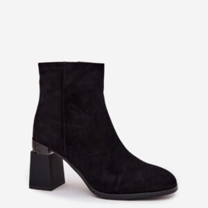 Botki Model DA CR52-718 Black - Step in style