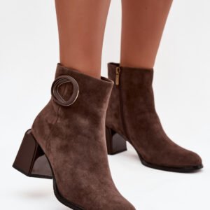 Botki Model Artiker 57C0017 Brown - Step in style