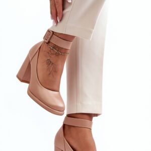 Czółenka Model Idovana M059 Beige - Step in style