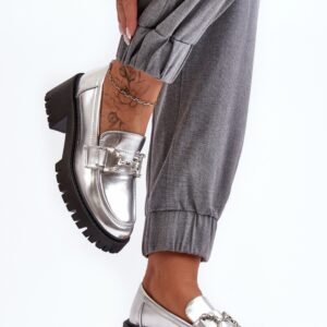 Półbuty Model Lemmitty 2646-5 Silver - Step in style