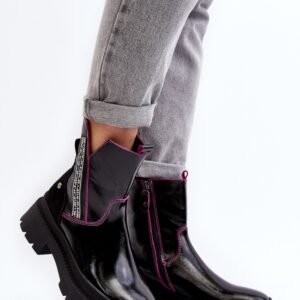 Botki Model Maciejka 06236-15 Black - Step in style
