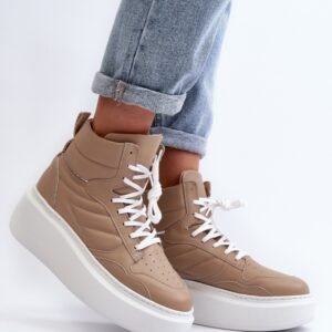 Buty Sportowe Model Zazoo 3392/X Beige - Step in style