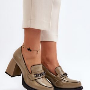 Czółenka Model Ilvanna 66629 Green - Step in style