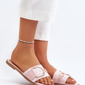 Sandał Klapki Model Taleci 1826 Pink - Step in style