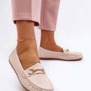 Mokasyny Model Ainslee NN22-986 Beige - Step in style