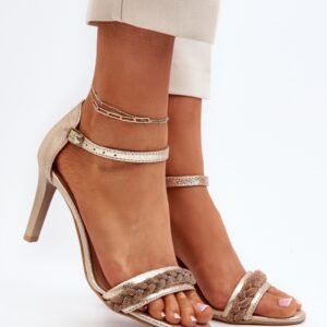 Sandały Model Zazoo 3328/2 Gold - Step in style