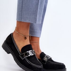 Mokasyny Model S.Barski HY3350A Black - Step in style