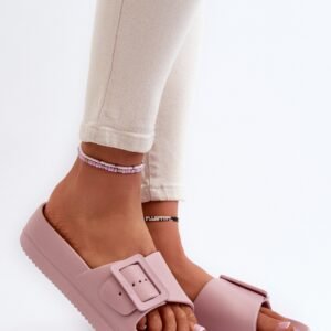 Sandał Klapki Model Big Star NN274A663 Pink - Step in style