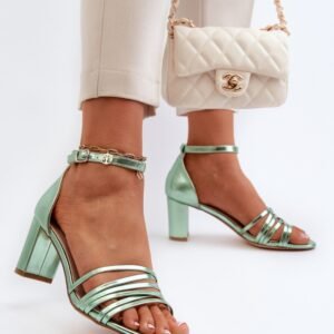 Sandały Model Enitia 24SD98-6768 Green - Step in style