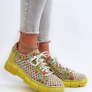 Półbuty Model Maciejka 05850-09 Limonka - Step in style