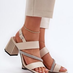 Sandały Model DA MR38-549 Beige - Step in style