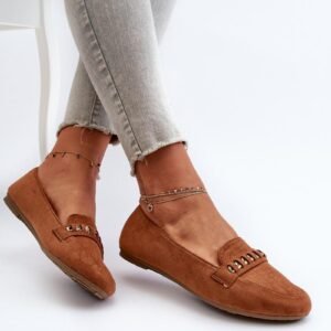 Mokasyny Model Aredilla 9988-73 camel - Step in style