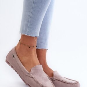 Mokasyny Model Amrutia DF937 Violet - Step in style