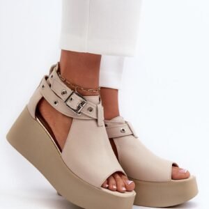 Sandały Model Zazoo 1732 Beige - Step in style