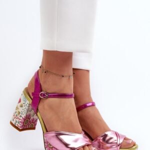 Sandały Model DA CR980 Pink - Step in style